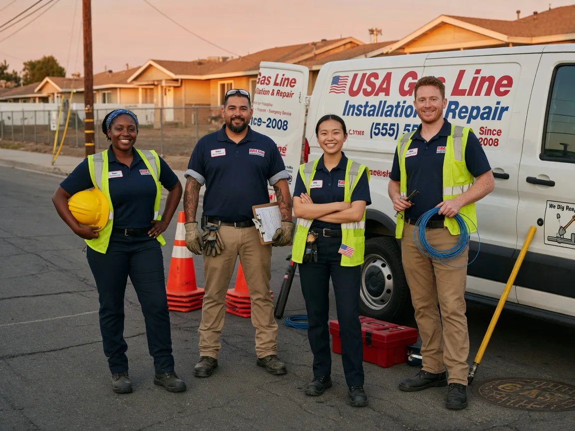 Gas Line Installation company in Germansville, PA